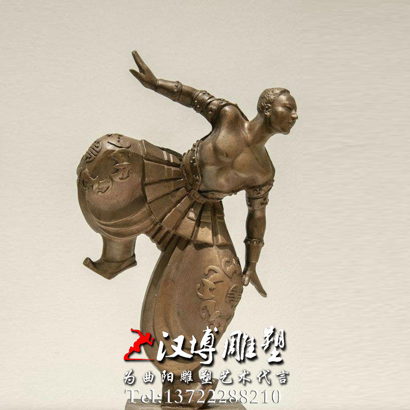少数民族雕塑,摔跤人物雕像,玻璃钢铜雕