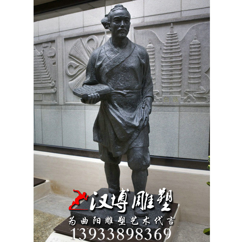 毕?N人物雕像,玻璃钢铜雕,园林景观雕塑