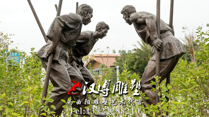 人物雕塑加工厂,铸铜雕塑,民俗铜雕