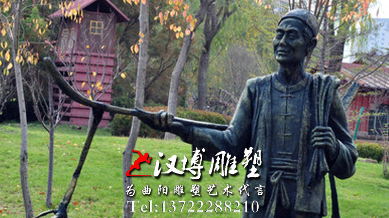 民俗雕塑,人物雕塑.玻璃钢雕塑