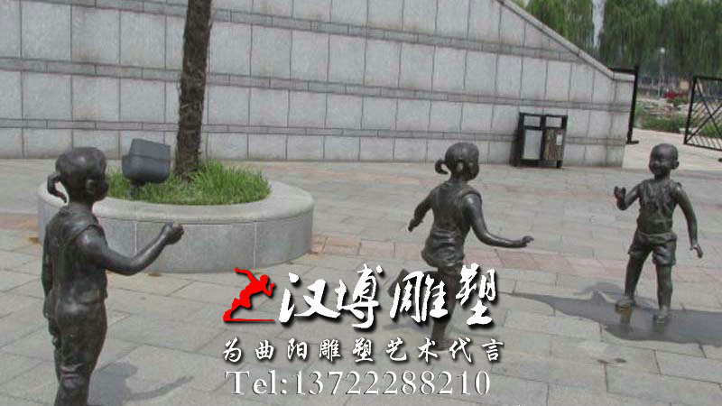 童趣主题雕像,人物雕像,校园景观雕像