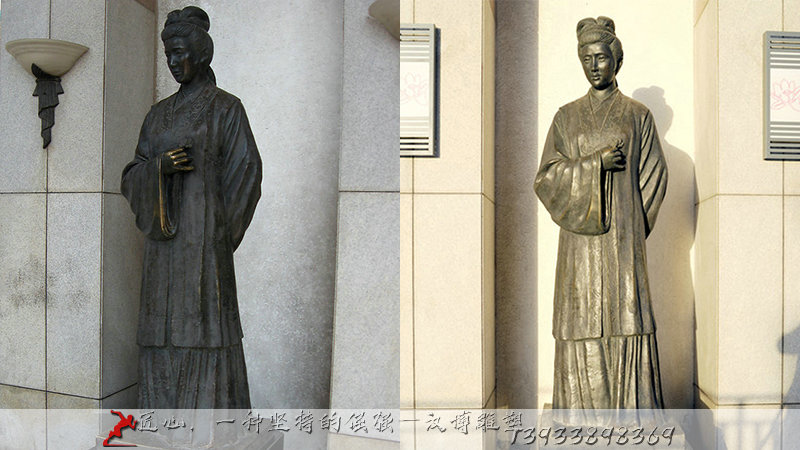 铸铜雕塑,黄铜人物雕像,铸铜人物雕像