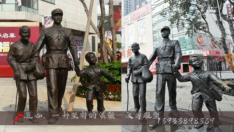 铸铜雕塑,黄铜人物雕像,铸铜雕塑厂家