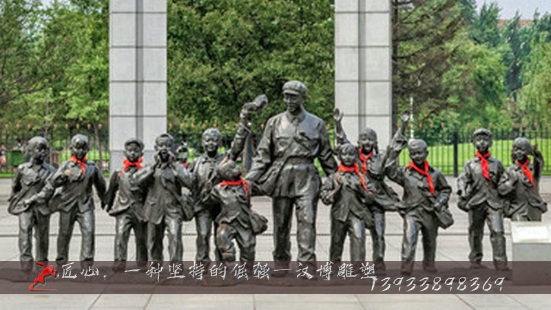 园林景观雕塑,雷锋人物铜雕,铸铜雕塑加工