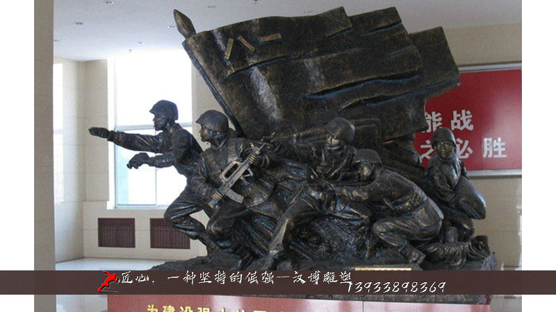 铸铜雕塑,特种兵雕像,铸铜雕塑厂家
