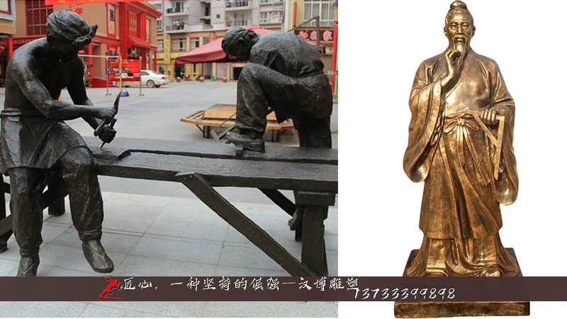 铸铜雕塑,黄铜人物雕像,纯铜雕像