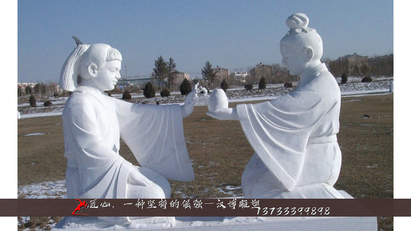 孔融让梨雕塑,纯铜人物雕像,黄铜人物雕塑