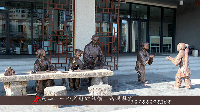 铸铜雕塑,历史名人铜雕,雕塑厂家