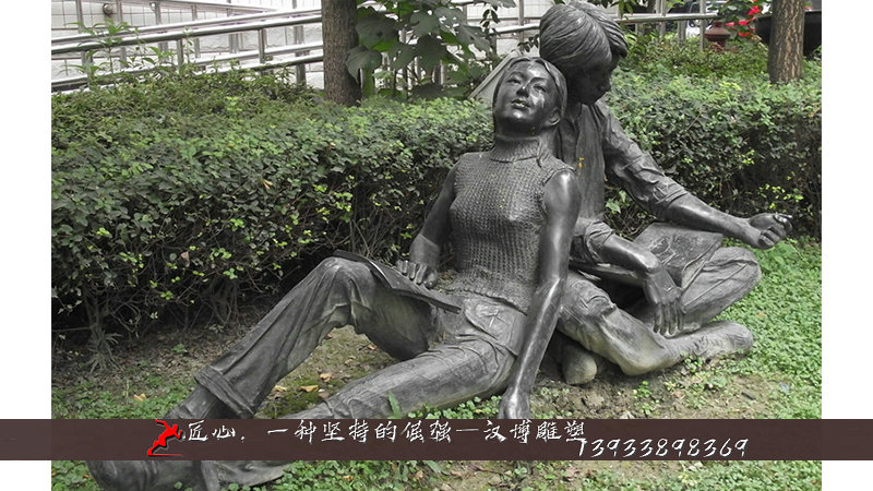 铸铜雕塑,人物铜雕,户外雕像