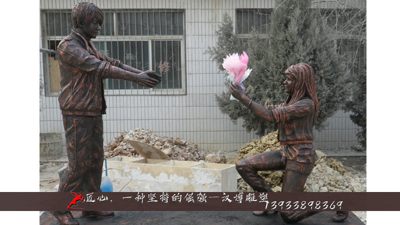 铸铜雕塑,人物景观铜雕,文化艺术雕像