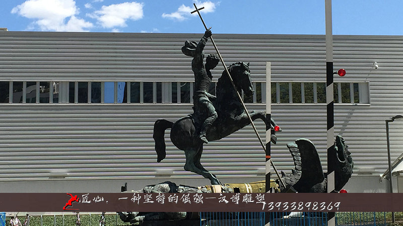 铸铜人物雕像,骑马人物铜雕,铸铜雕塑厂家