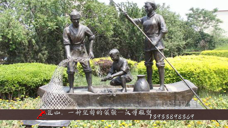铸铜人物雕像,黄铜雕塑,人物铜雕加工