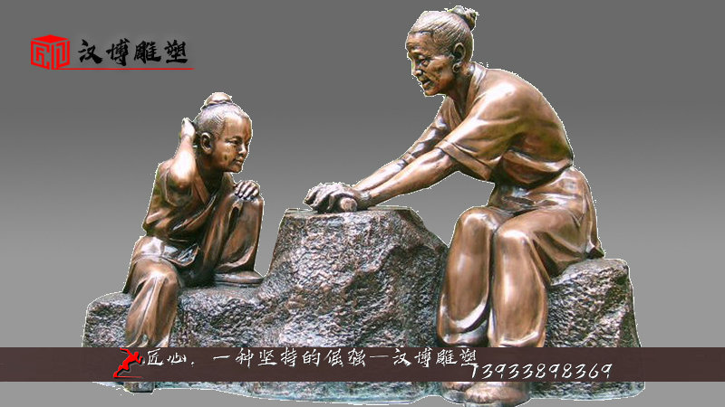 铸铜雕塑,纯铜人物雕像,人物雕塑定制