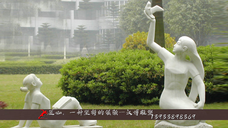 铸铜雕塑.黄铜人物雕像,放飞梦想铜雕