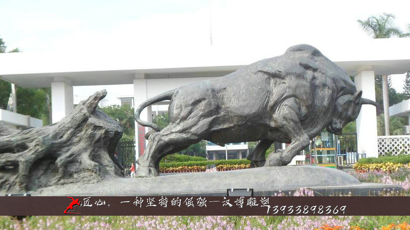 铸铜牛雕像,纯铜雕塑,大型铜雕制作