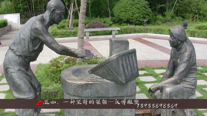 铸铜人物雕塑,人物铜雕,铸铜雕塑厂家