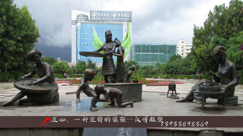 铸铜雕塑,人物铸铜雕像,大型雕塑定制