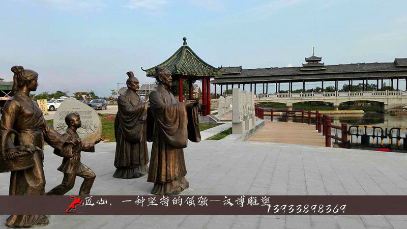 铸铜雕塑,黄铜人物雕像,大型铜雕加工