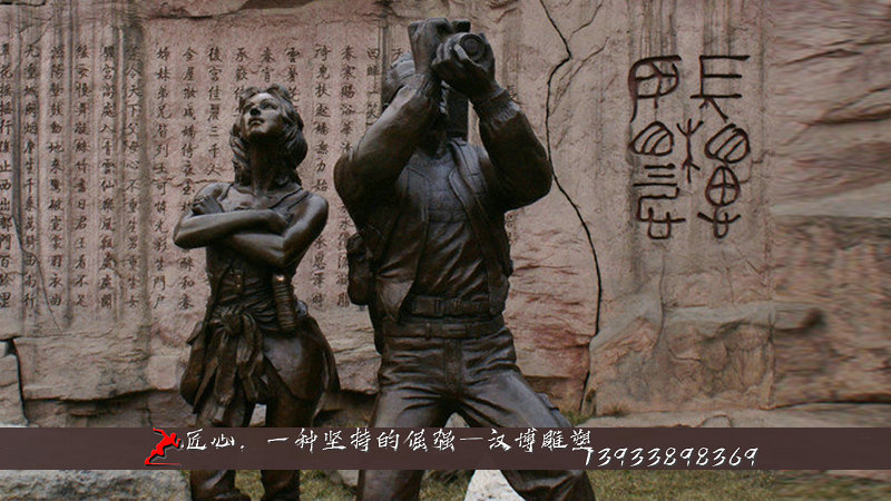 铸铜人物雕像,黄铜雕塑,人物铜雕定制