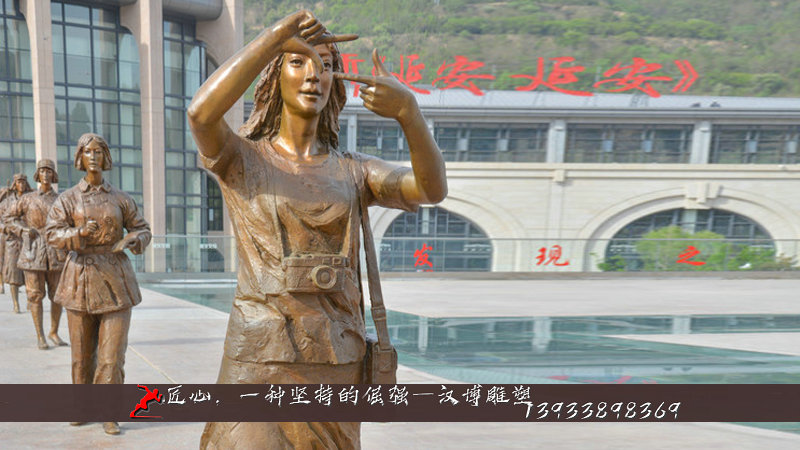 铸铜雕塑,铸铜人物雕像,摄影人物铜雕