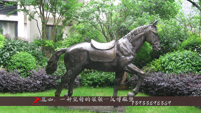铸铜马雕像,黄铜雕塑,马主题铜雕