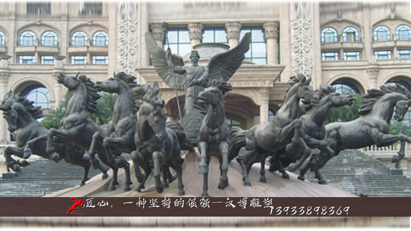 铸铜马雕塑,文化艺术铜雕,铸铜雕塑厂家