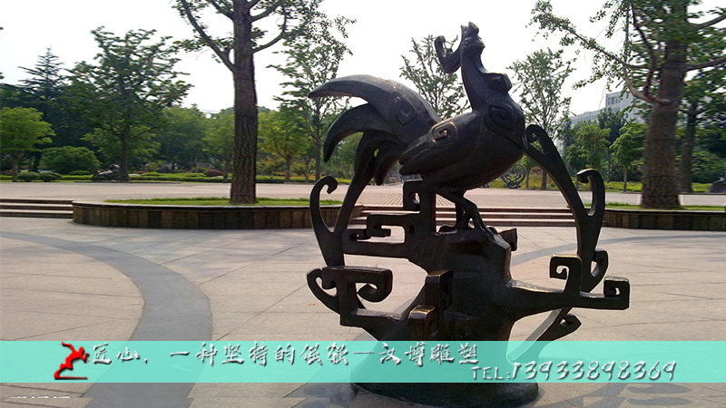 铸铜动物雕像,黄铜雕塑,户外大型铜雕