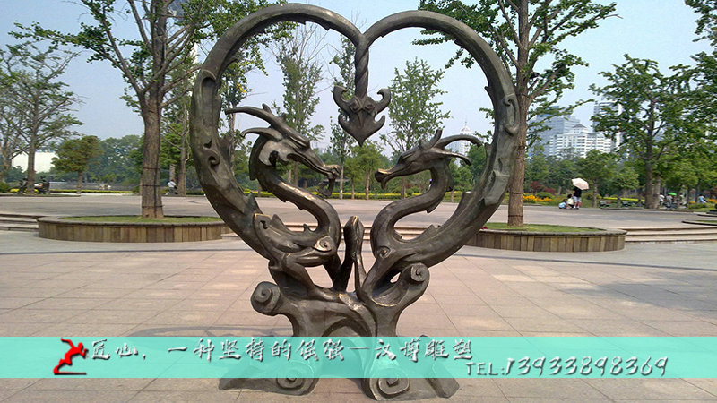 铸铜雕塑,纯铜雕像,生肖龙铜雕定制