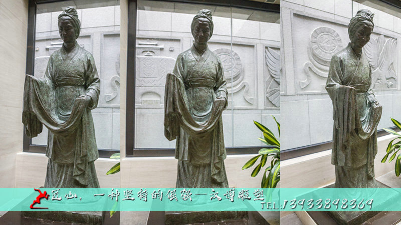 铸铜雕塑,铸铜人物雕像,历史名人塑像